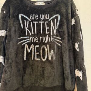 Wound Up Black Sweatshirt